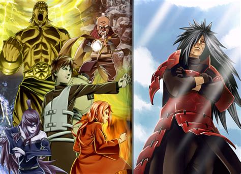 Five Kages Vs Uchiha Madara Manga Wallpaper Wallpapers Movies And Read Manga Online