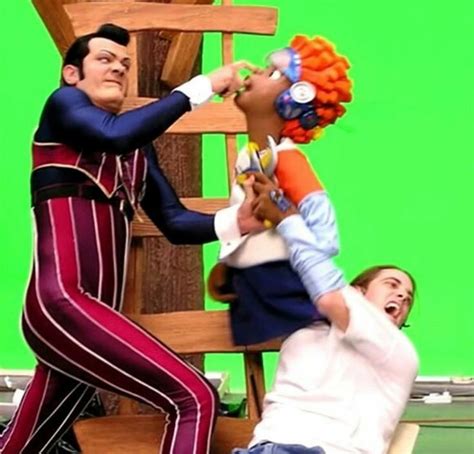 Pin By Atomizer On Robbie Rotten Lazy Town Memes Stefan Karl Lazy Town