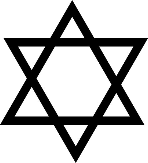 Star Of David Judaism Religion Judaism Png Download 888980 Free