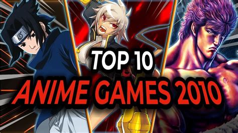 10 Best Anime Games Of The Last 10 Years