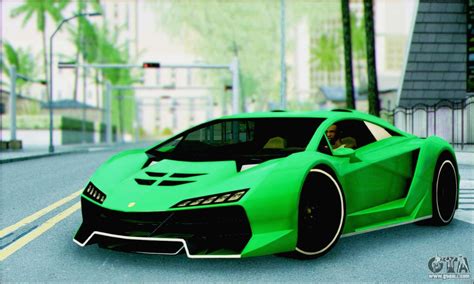 The complete grand theft auto v & gta online vehicles database! Pegassi Zentorno for GTA San Andreas