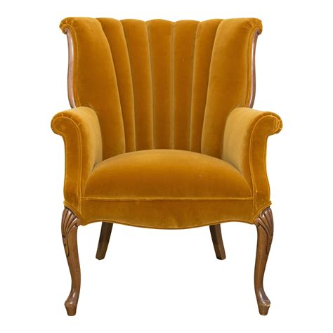 Vintage Mustard Yellow Side Chair Chairish