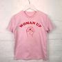 Woman Up Feminist Slogan T Shirt By Lovetree Design