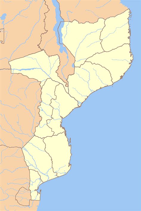 Harita: Mozambik
