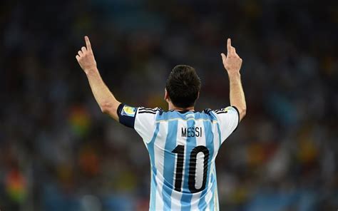 Download Wallpapers Lionel Messi 4k Celebration Football Stars Goal