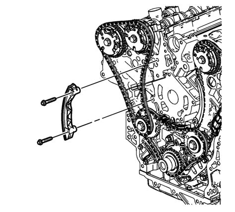 Chevrolet Equinox Service Manual Secondary Timing Chain Guide