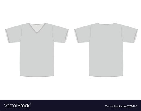 Blank V Neck T Shirt Template Professional Template