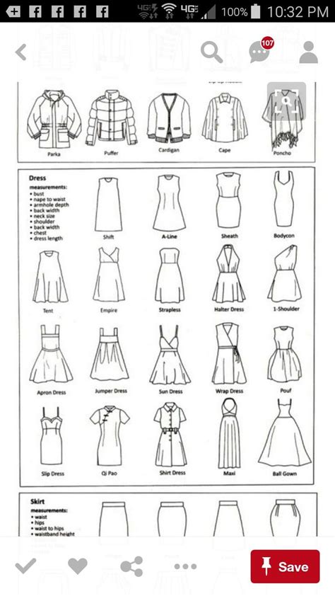 Dress Shapes Fashion Design Patterns Fashion Drawing Fashion Design