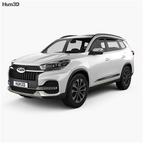 Chery Tiggo 8 2021 3d Model Vehicles On Hum3d