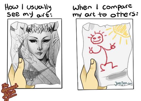 Hilarious Comics That Perfectly Describe The Life Of An Artist Artist Memes Artist Humor