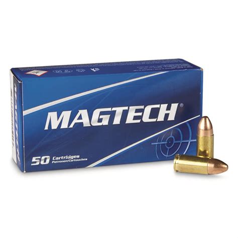 Magtech 9mm Luger Fmj 124gr Range Ammunition