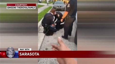 Sarasota Police Officer On Leave After Pressing Knee Into Mans Neck