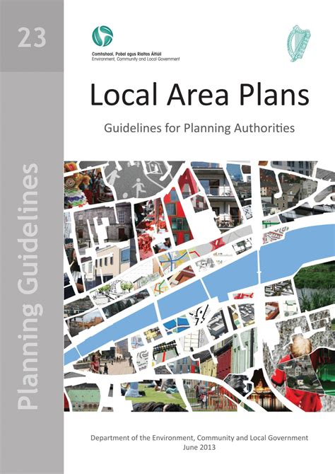Pdf Local Area Plans Guidelines For Planning Authorities