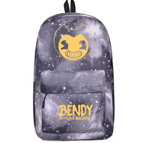 Bendy And The Ink Machine Backpack Lumious Student Laptop Books School