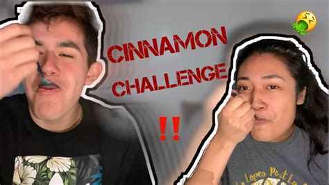 Trying The Cinnamon Challenge Youtube