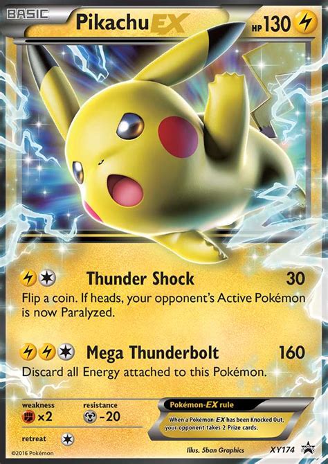 Pikachu Ex Pokemon Card Cards Blog