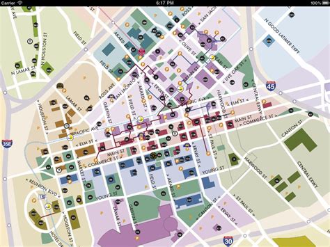 Downtown Dallas Map Pdf Calendrier 2021