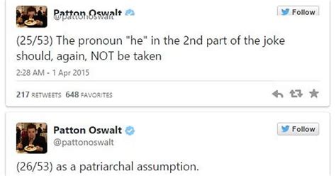 patton oswalt s twitter defense of trevor noah — in 54 tweets imgur