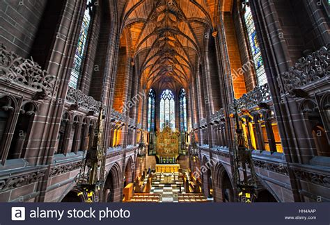 Let's go visit the magnificent liverpool cathedral which is the church of england cathedral of the diocese of liverpool john the divine in new york city for the title of largest anglican church building. Liverpool Cathedral Lady Chapel High Resolution Stock ...