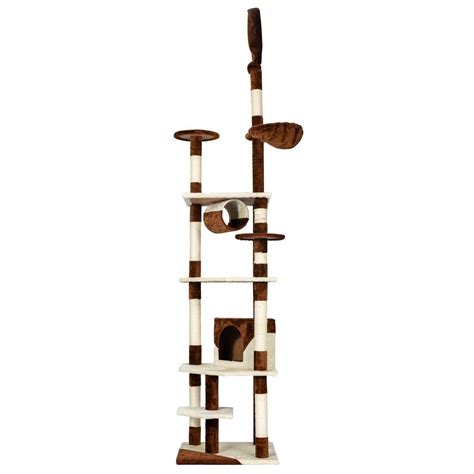 It has 5 tiers of platforms and 3 sisal rope scratching areas that your cat can attack whenever they desire. Floor To Ceiling Cat Tree MODERN - Cool Cat Tree Plans ...