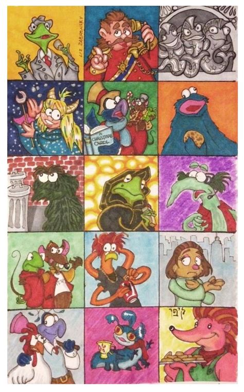 Muppet Sketch Cards By Lizzychrome On Deviantart