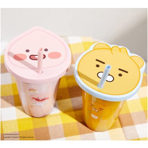 Daiso Korea Kakao Friends Straw Cup Shopee Singapore