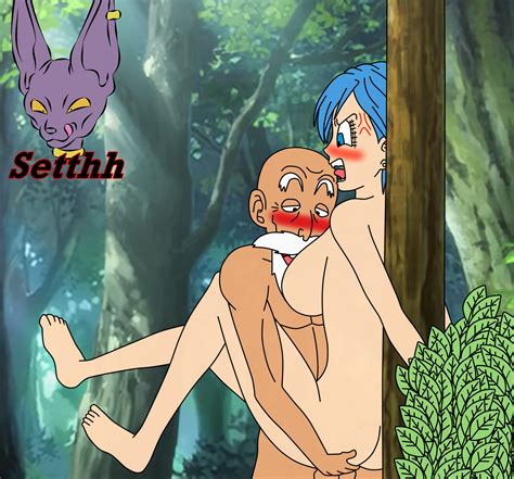 Rule 34 Angry Angry Sex Arms Behind Back Ass Ass Grab Bound Breasts Bulma Briefs Dragon Ball