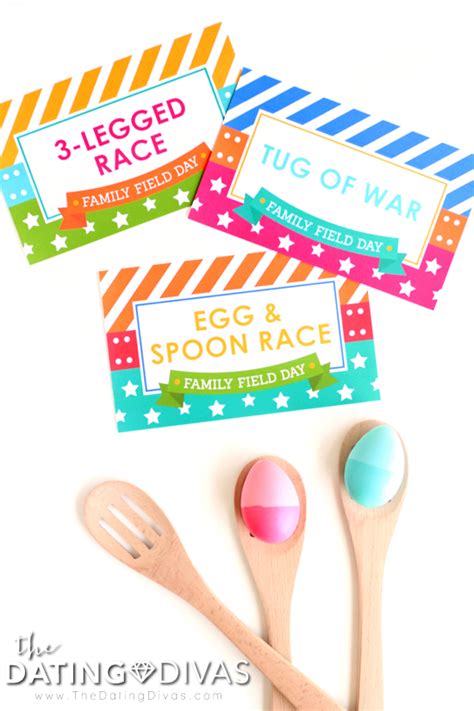 Since the coronavirus pandemic shut down my preschool and much of the world, it's hard to remember what day it is or what special events are coming up. Family Field Day Games Ideas and Printables - From The ...