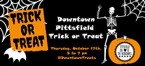 Downtown Pittsfield Trick Or Treat Downtown Pittsfield Western