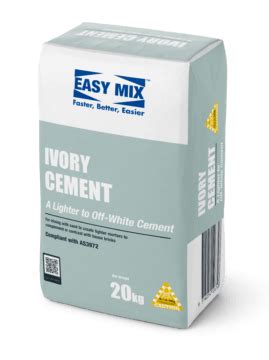 Easy Mix Ivory Cement | A lighter to off-white cement