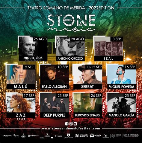 stoneandmusicfestival Miguel Ríos abre mañana la séptima edición del