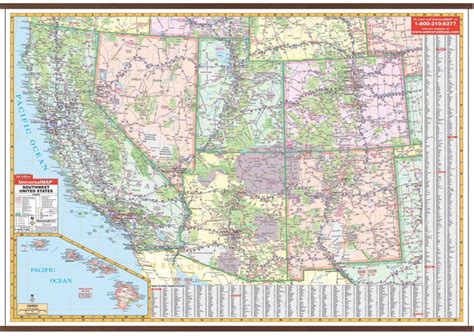 Blank Map Of The Southwest Region Of The United States