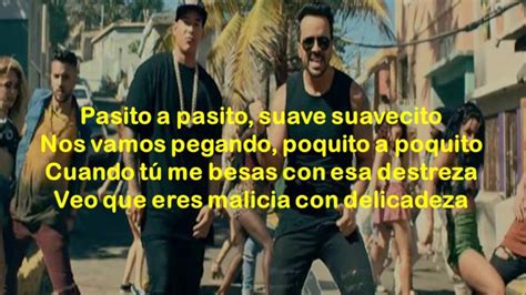 Luis Fonsi Ft Daddy Yankee Despacito Lyric Video Youtube