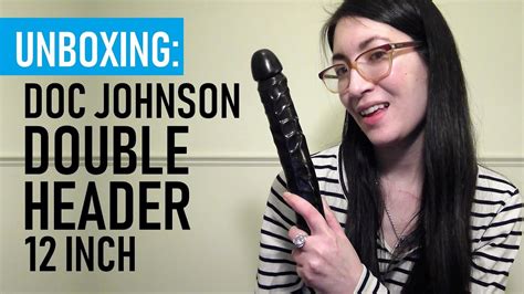 Doc Johnson Double Header Inch Dildo Sex Toy Unboxing Youtube