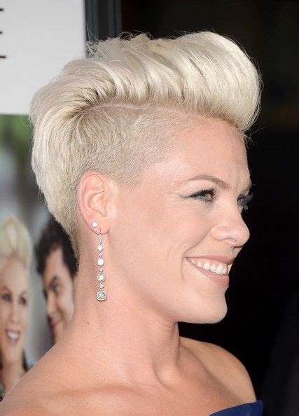 More Pics Of Pink Fauxhawk Pink Haircut Celebrity Short