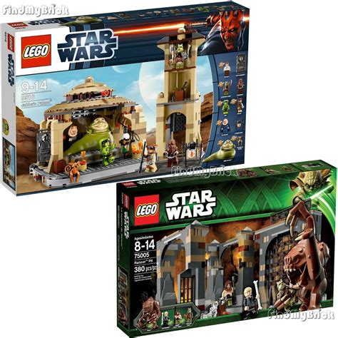 Lego Star Wars 9516 Jabbas Palace And 75005 Rancor Grube Werkseitig