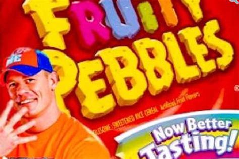 Fred Flintstone Replaced By Wrestler John Cena Watch The Best Fruity