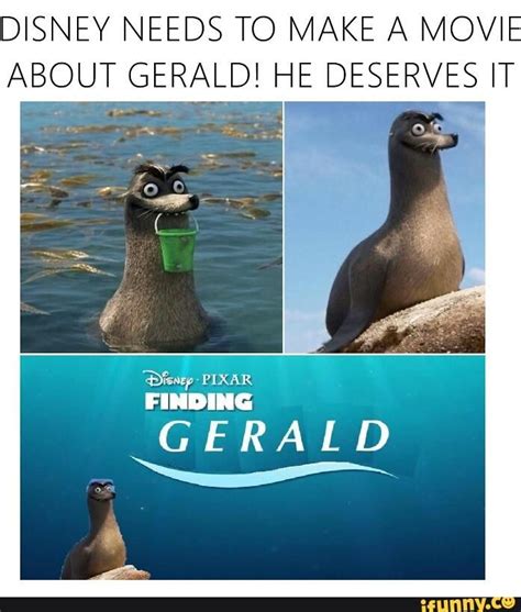Gerald Finding Dory Characters