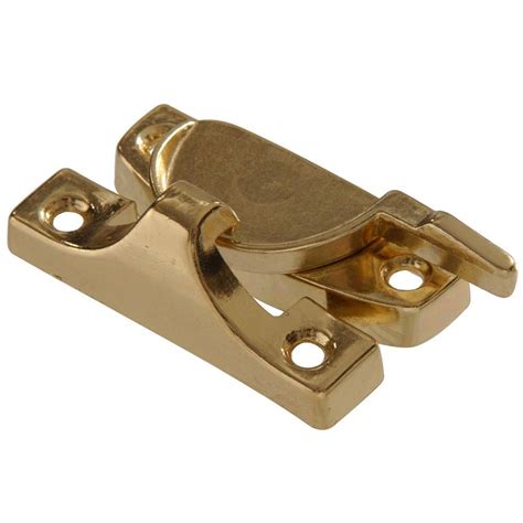 Hardware Essentials Contemporary Style Brass Steel Window Sash Lock 5