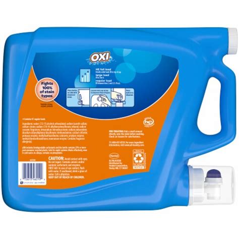 All With Stainlifters And Oxi Fresh And Clean Liquid Laundry Detergent 162