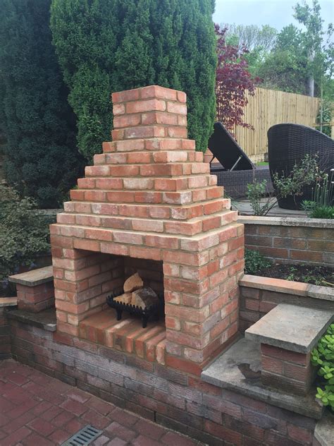 Our New Brick Outside Fireplace Outdoor Fireplace Brick Outdoor