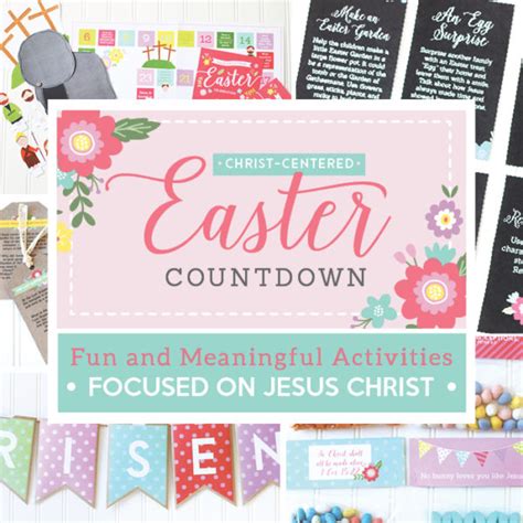 Christ Centered Easter Countdown By The Dating Divas The Red Headed