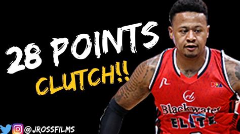 Masarap balikan na sa aming 2 taon isa sa mga customers namin si mr. Bobby Ray Parks Jr. Full Highlights vs. Ginebra 5.24.2019 | 28 PTS, CLUTCH! - YouTube