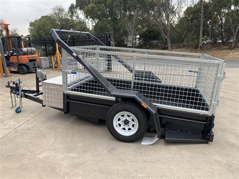 2400x1225 1400kg Tilt Deck Australian Made Single Axle Trailer Modern