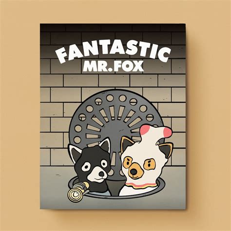 Fantastic Mr Fox Art Print 11x14 Inches Etsy