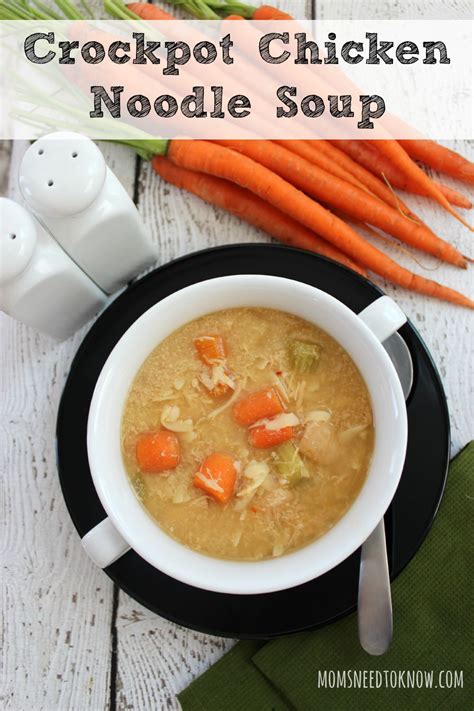 All you'll have to do is maybe chop a few vegetables and boil some. Crockpot Chicken Noodle Soup Recipe | Great Freezer Recipe!