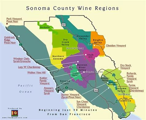 Sonoma County Wine Regions