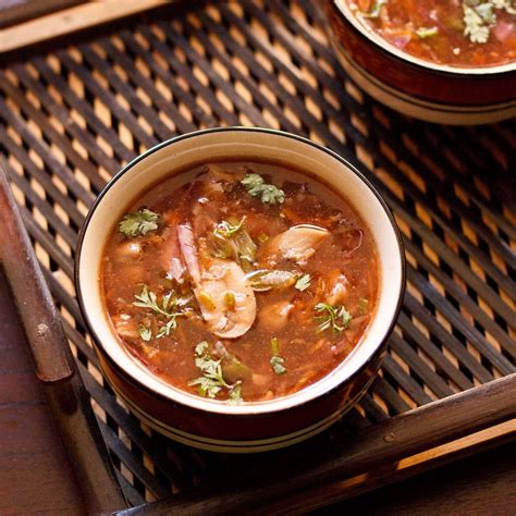 Hot And Sour Soup Spicy Veg Hot N Sour Soup Dassanas Veg Recipes