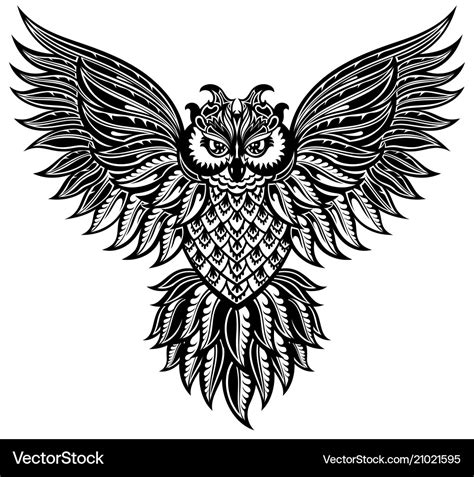 Owl Royalty Free Vector Image Vectorstock