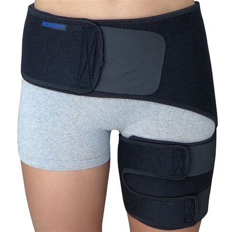 Hip Brace Sciatica Pain Relief Brace Thigh Hamstring Compression Support Wrap Stabilizer